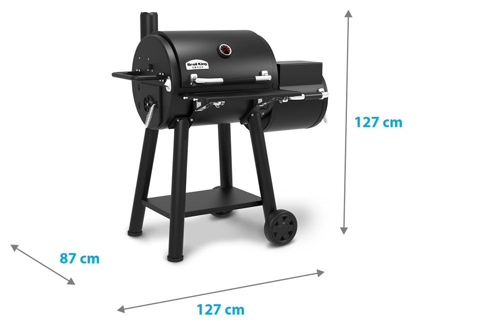 Rozměry grilu REGAL™ Offset 400