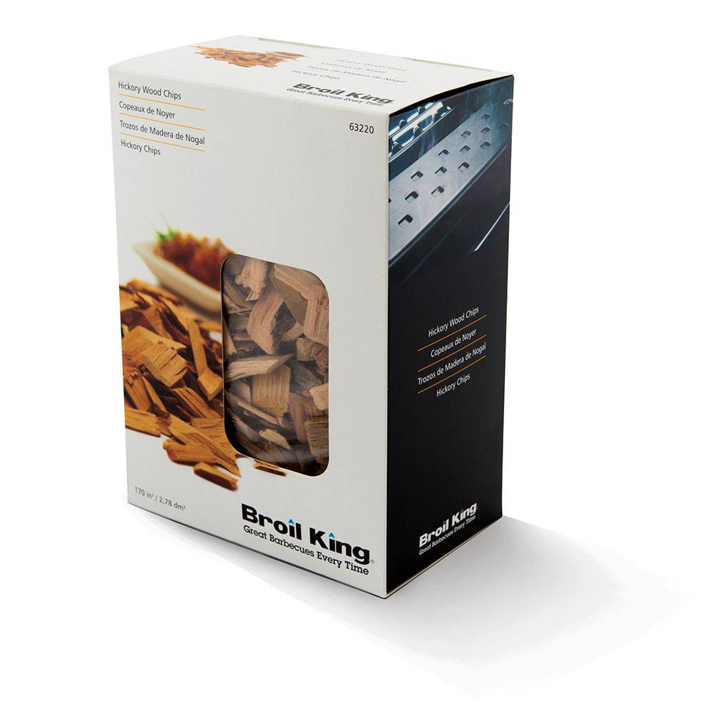Dřevěné lupínky Hickory, balení