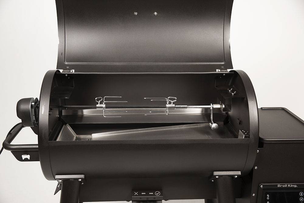 Otáčecí rožeň s motorem 230 V pro grily PELLET